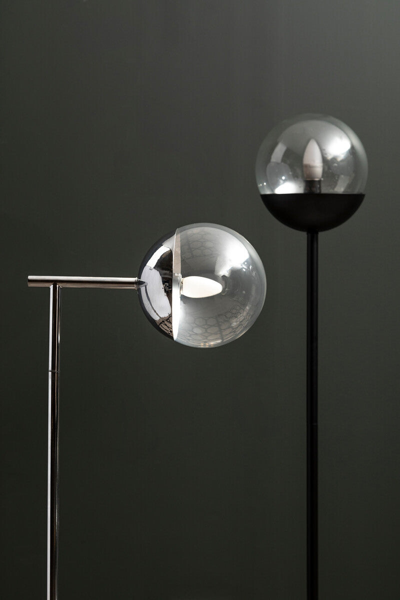Black Finish Metal Floor Lamp | Revive
