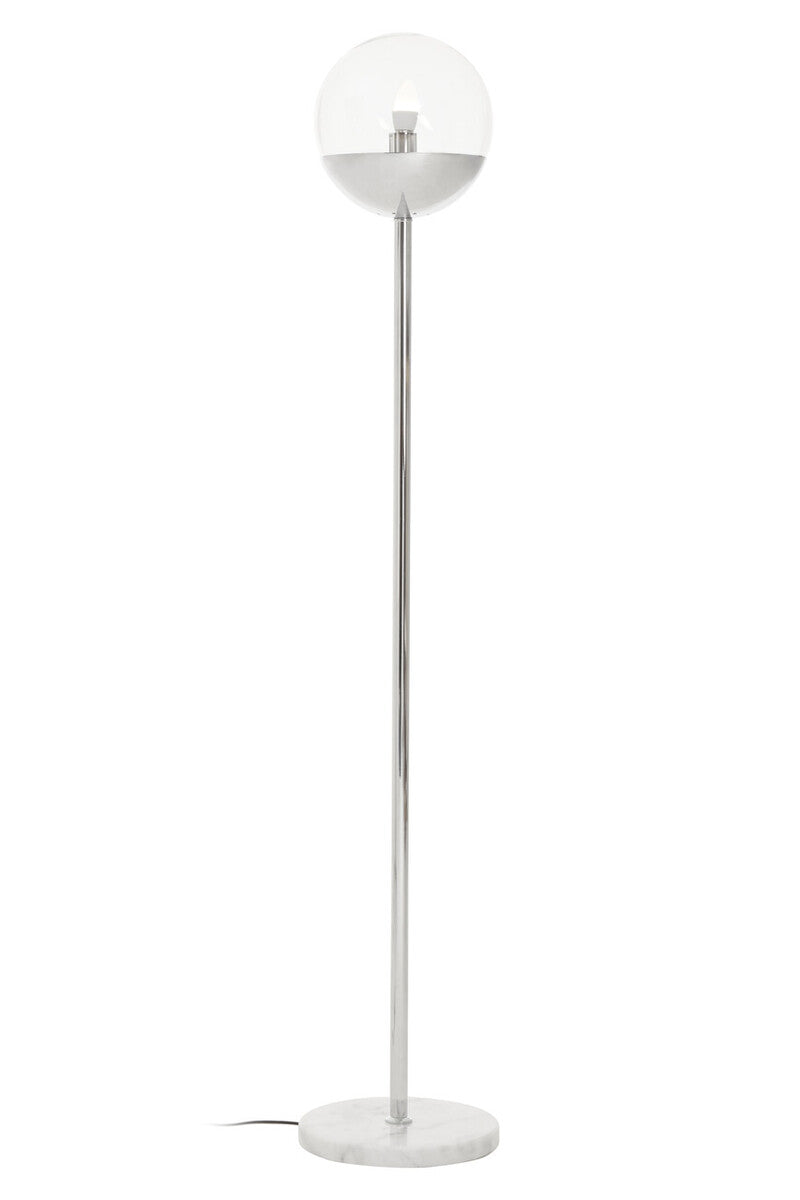 Chrome Finish Metal Floor Lamp | Revive