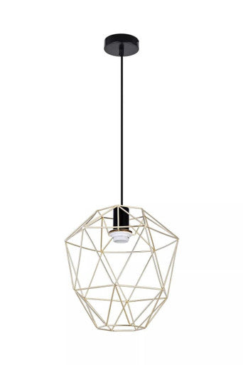 Champagne Gold Pendant Light | Wyra