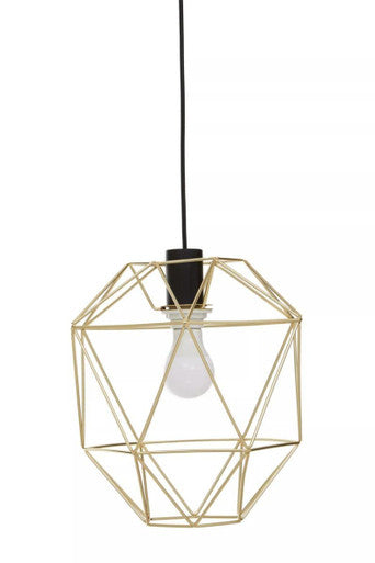 Champagne Gold Pendant Light | Wyra