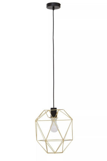 Champagne Gold Pendant Light | Wyra