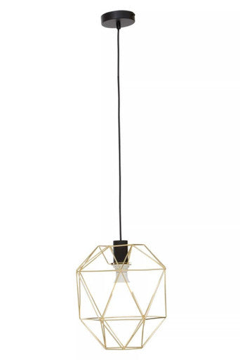 Champagne Gold Pendant Light | Wyra