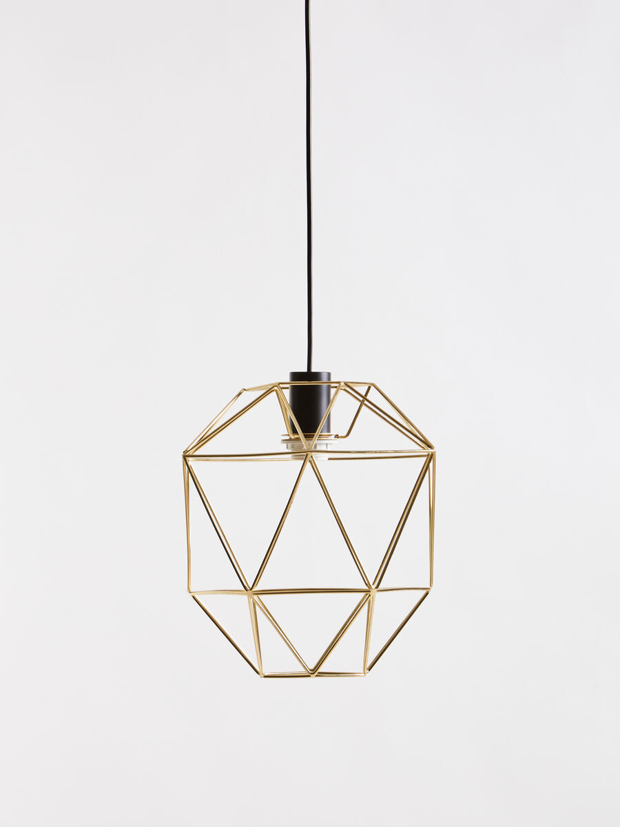Champagne Gold Pendant Light | Wyra