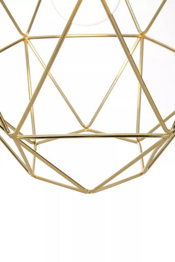 Champagne Gold Pendant Light | Wyra
