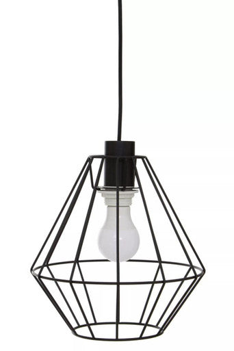 Black Cage Pendant Light | Wyra