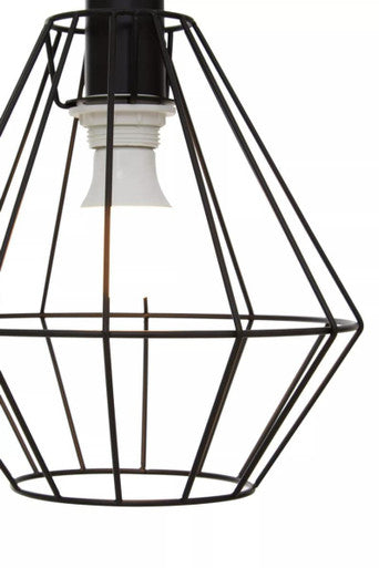 Black Cage Pendant Light | Wyra