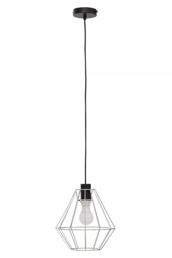 Chrome Cage Pendant Light | Wyra