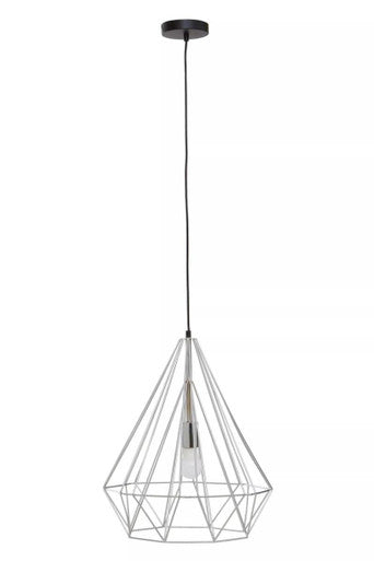Chrome Conical Pendant Light | Wyra