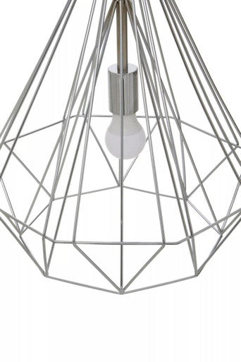 Chrome Conical Pendant Light | Wyra