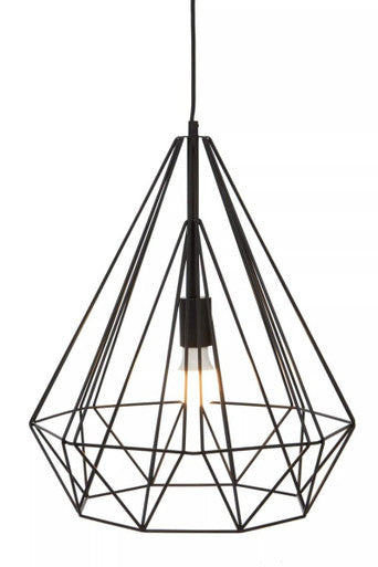 Black Conical Pendant Light | Wyra