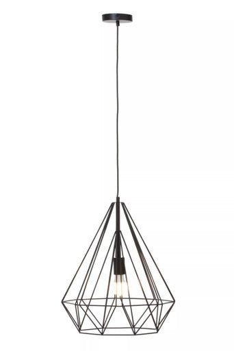 Black Conical Pendant Light | Wyra