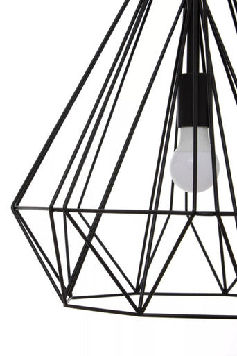 Black Conical Pendant Light | Wyra
