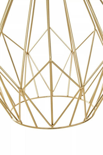 Champagne Gold Frame Pendant Light | Wyra