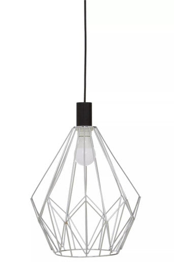 Chrome Gold Frame Pendant Light | Wyra