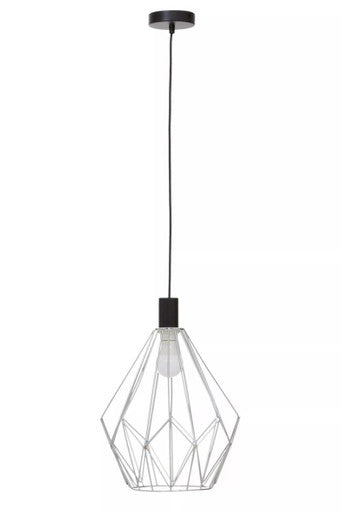 Chrome Gold Frame Pendant Light | Wyra