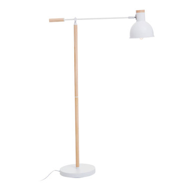 Matte White Floor Lamp | Stockholm