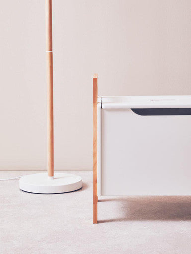 Matte White Floor Lamp | Stockholm