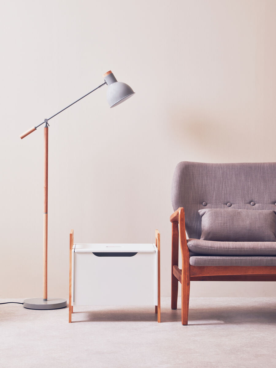 Matte Grey Floor Lamp | Stockholm