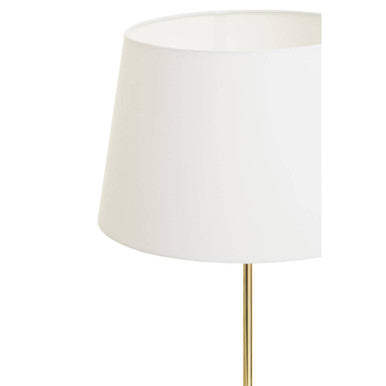Shiny Brass Tapered Floor Lamp | Stockholm