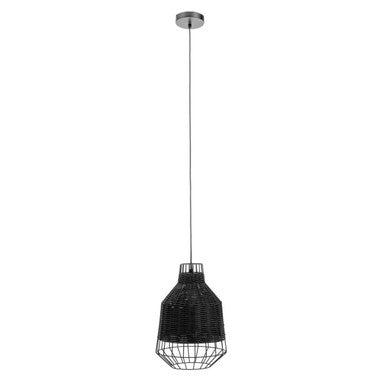 Black Rattan Pendant Light | Jaya
