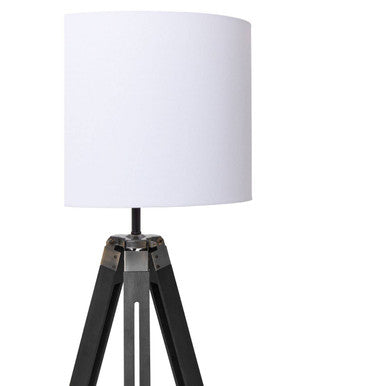 Tripod Floor Lamp with Black Base | Malvern