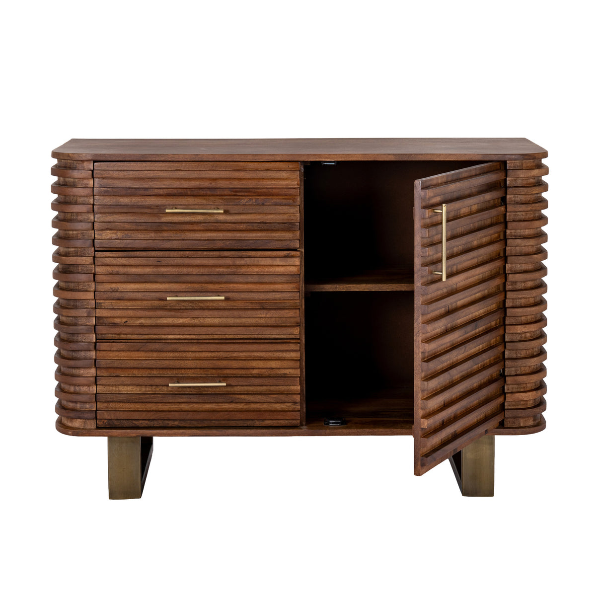 Strata Collection 3 Drawer 1 Door Sideboard