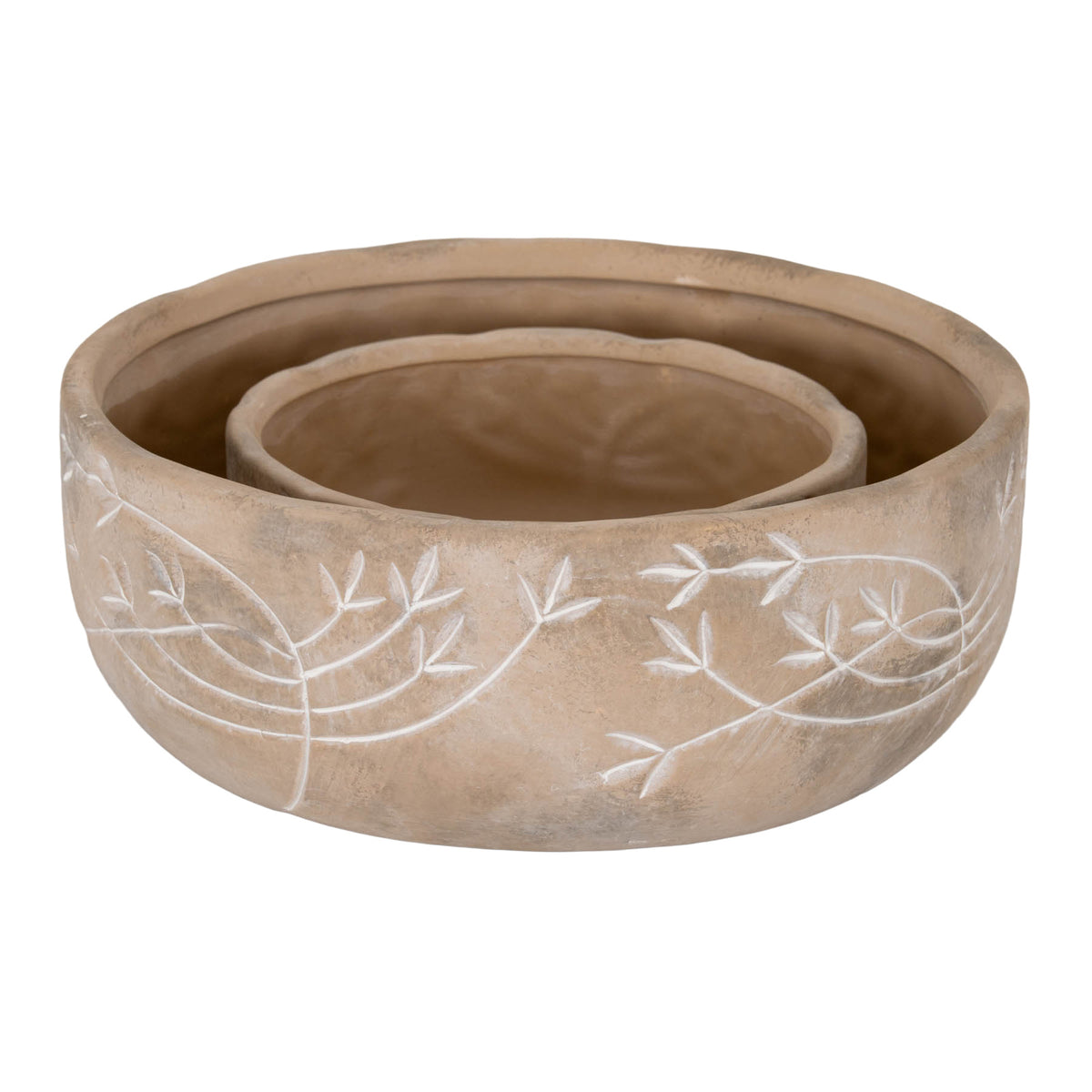 Large Lace Flower Bowl Pot