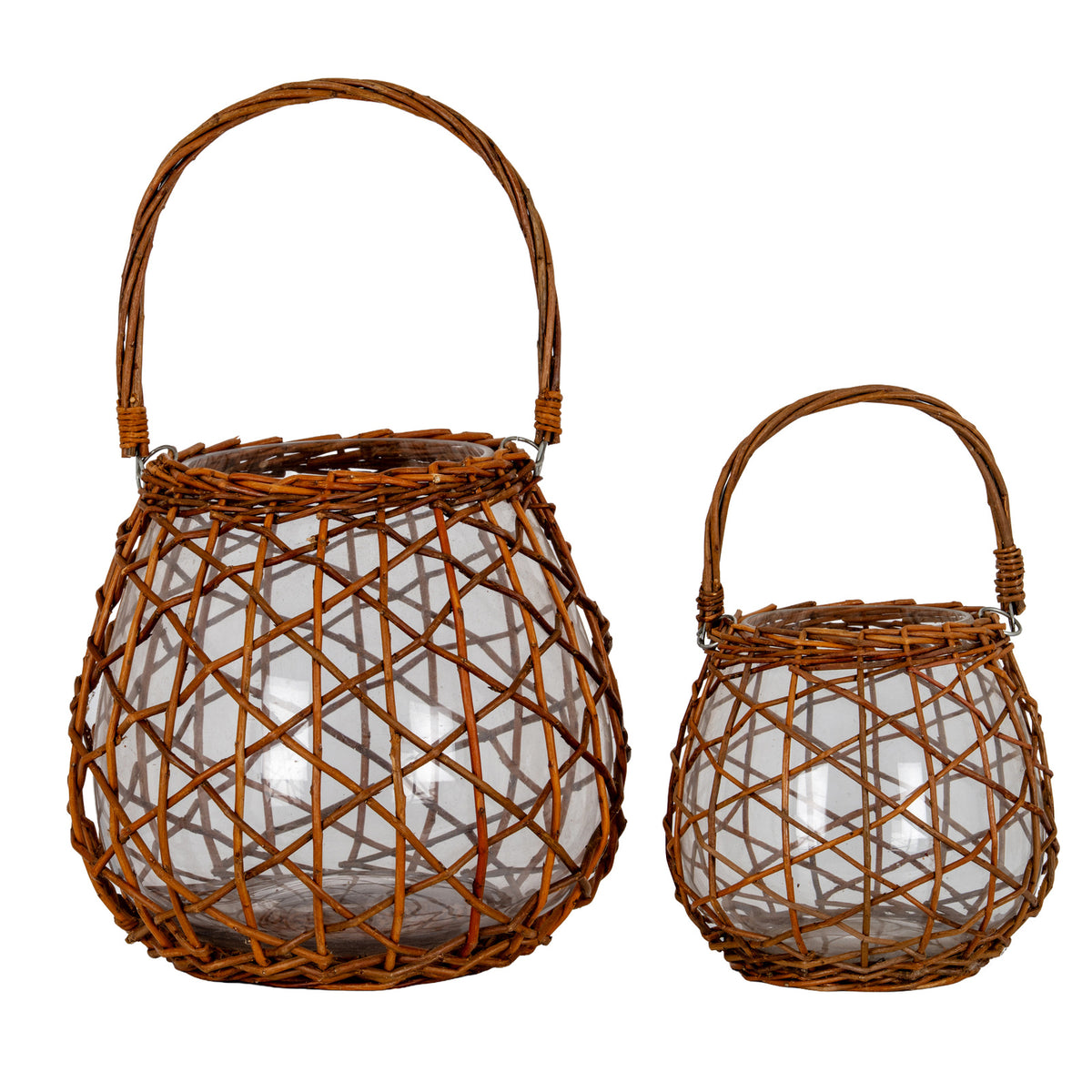 Briar Collection Wicker Lace Lantern