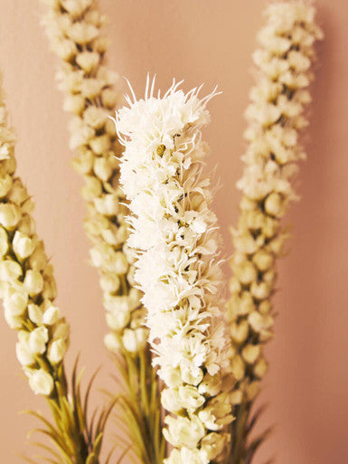White Blazing Star Flower Stem | Fiori Artificial flowers