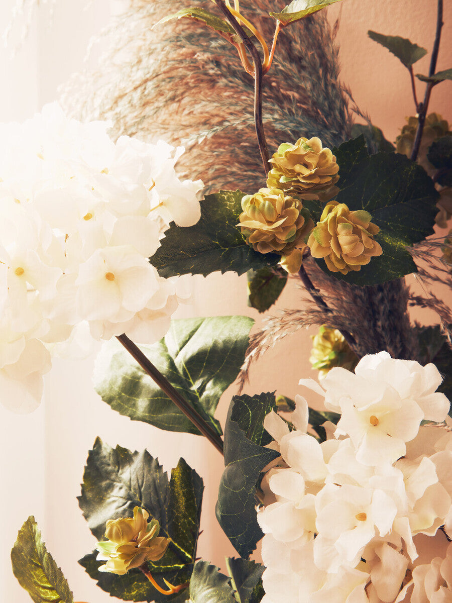 Cream Hydrangea Flower Stem | Fiori Artificial flowers