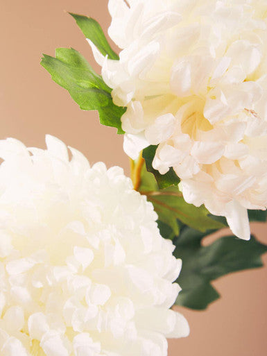 White Chrysanthemum Flower Stem | Fiori Artificial flowers
