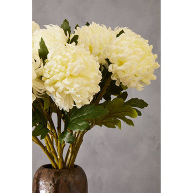 White Chrysanthemum Flower Stem | Fiori Artificial flowers