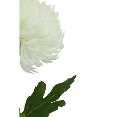White Chrysanthemum Flower Stem | Fiori Artificial flowers