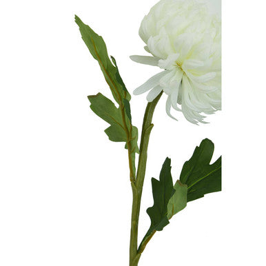 White Chrysanthemum Flower Stem | Fiori Artificial flowers