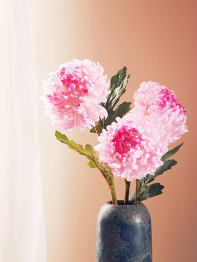 Pink Chrysanthemum Flower Stem | Fiori Artificial flowers