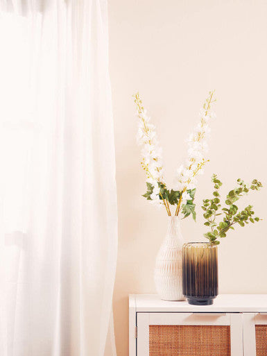 Tall White Delphinium Flower Stem | Fiori Artificial flowers