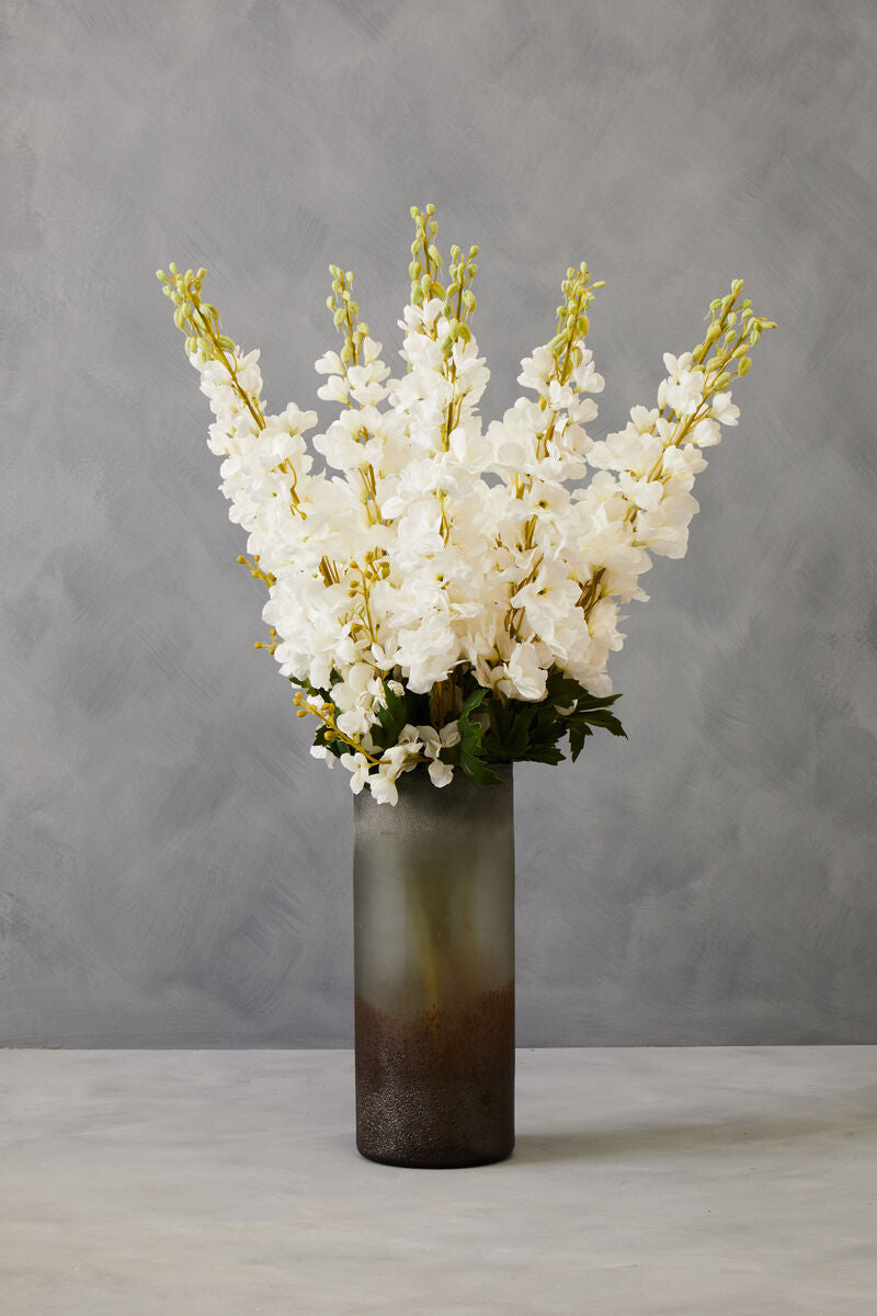 Tall White Delphinium Flower Stem | Fiori Artificial flowers