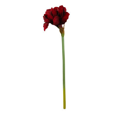 Burgundy Amaryllis Flower Stem | Fiori Artificial flowers