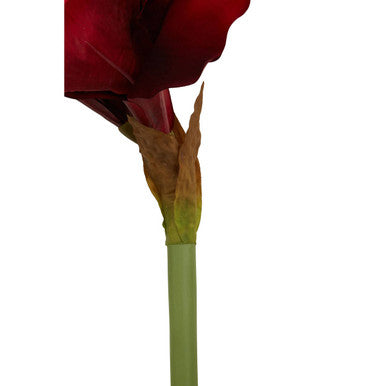 Burgundy Amaryllis Flower Stem | Fiori Artificial flowers