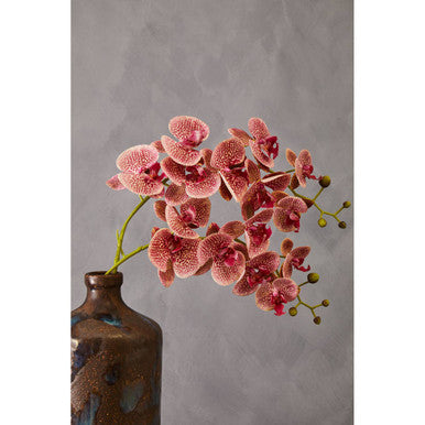 Tall Pink Orchid Spray Flower Stem | Fiori Artificial flowers