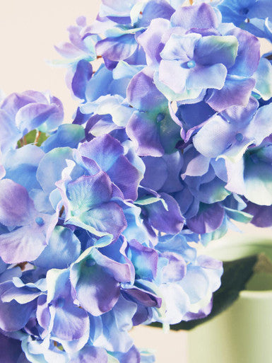 Blue Hydrangea Flower Stem | Fiori Artificial flowers