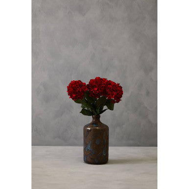 Red Hydrangea Flower Stem | Fiori Artificial flowers