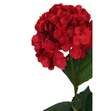 Red Hydrangea Flower Stem | Fiori Artificial flowers