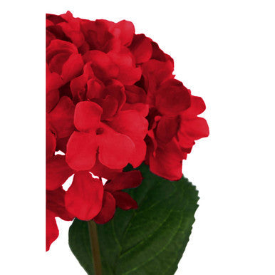 Red Hydrangea Flower Stem | Fiori Artificial flowers