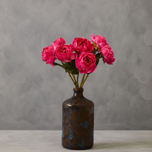 Fuchsia Peony Flower Stem | Fiori Artificial flowers