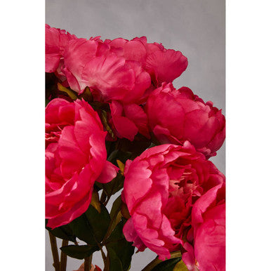 Fuchsia Peony Flower Stem | Fiori Artificial flowers