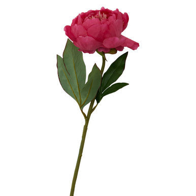 Fuchsia Peony Flower Stem | Fiori Artificial flowers