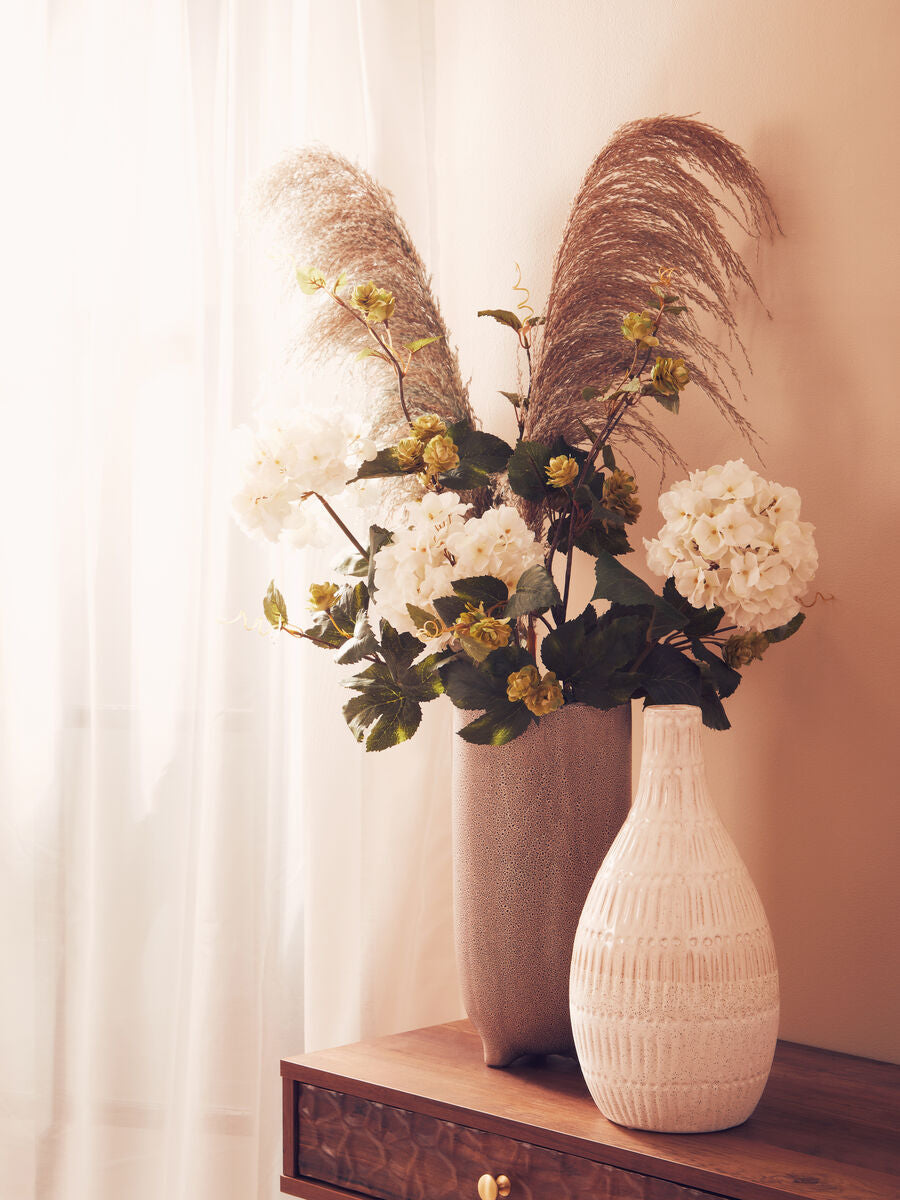 Blue Tall Pampas Grass Stem | Fiori Artificial flowers