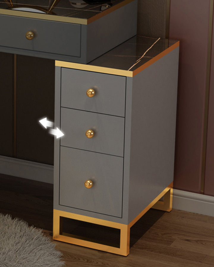 Nelia Dressing Table With LED Mirror