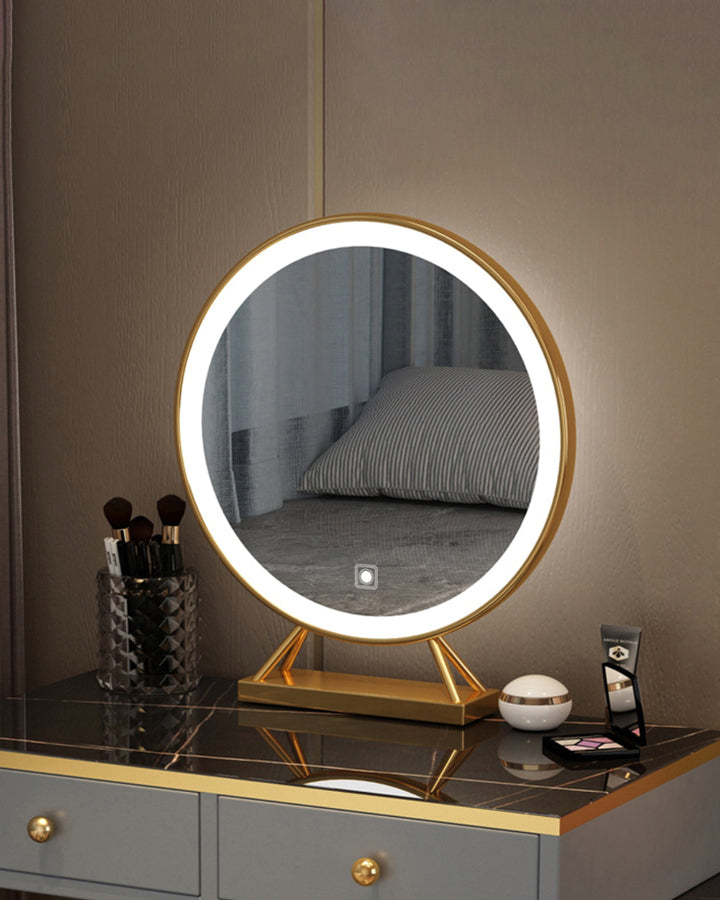 Nelia Dressing Table With LED Mirror